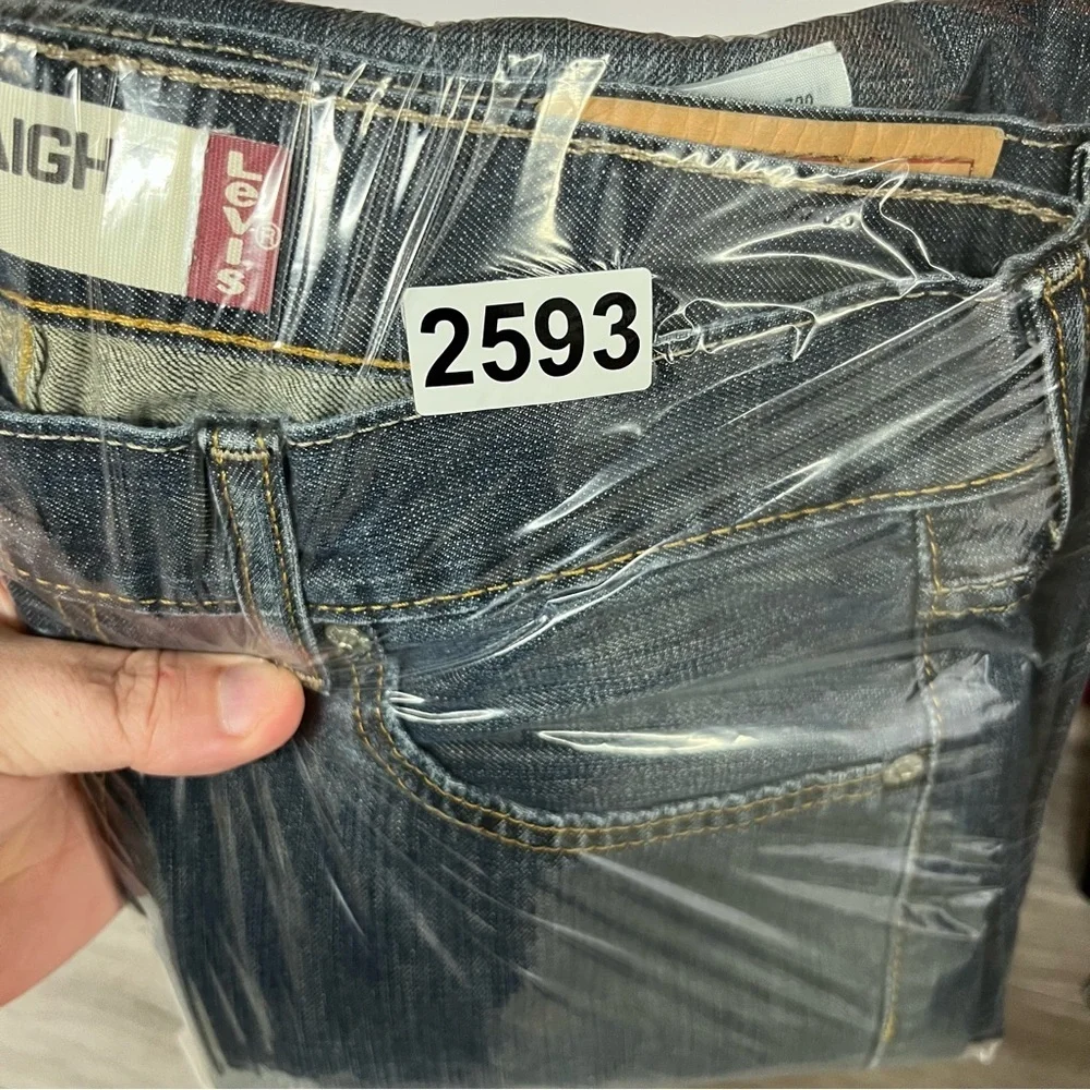 Levi’s‎ 514 Slim Straight Jeans Men’s 30/30 Blue Denim 100% Cotton Pants 2593